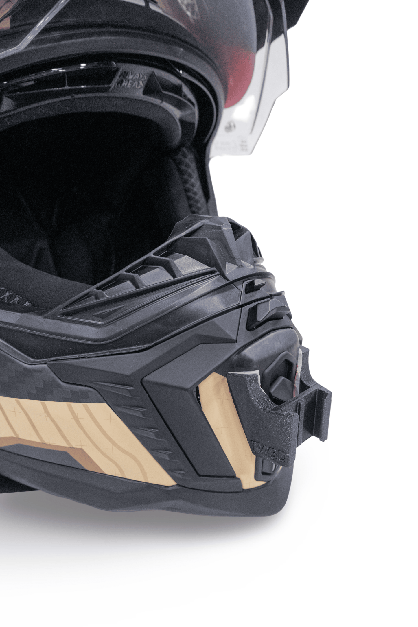 Ls 2 Explorer C Kask Için Aksiyon Kamerası Kask Çene Bağlantı Aparatı Chin Mount