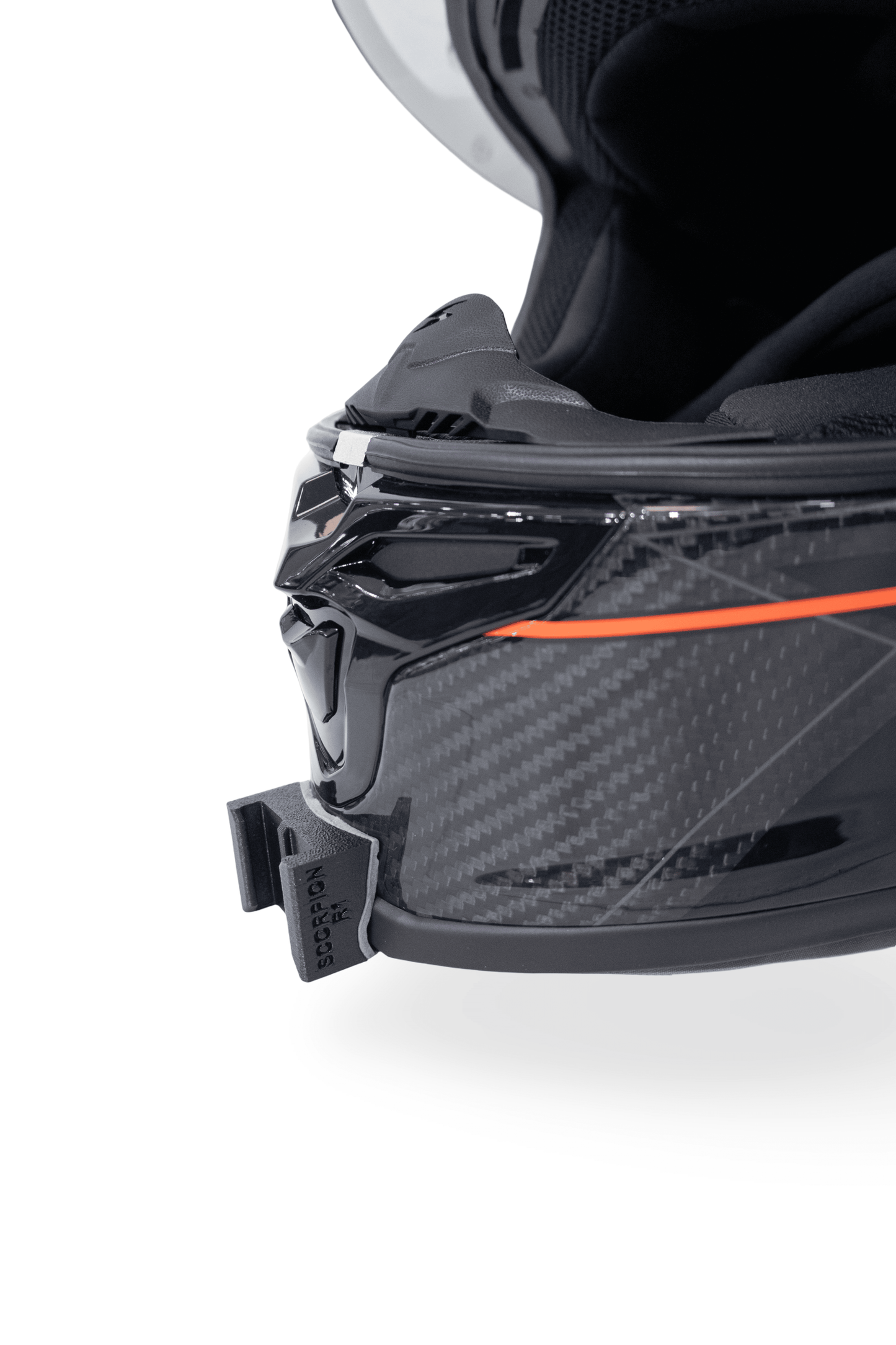 Scorpion Exo R1 / R1 Evo Iı Air  Kask Için Aksiyon Kamerası Kask Çene Bağlantı Aparatı Chin Mount