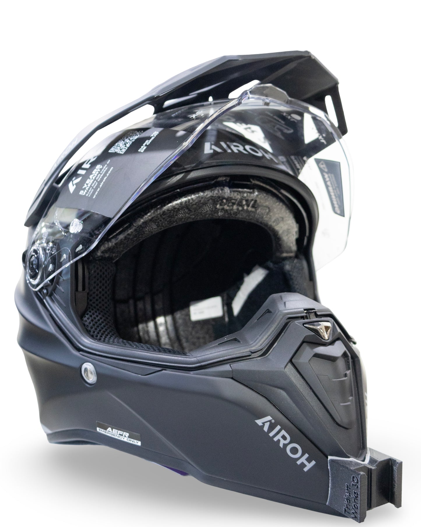 Airoh Commander 2 / 1  Kask Için Aksiyon Kamerası Kask Çene Bağlantı Aparatı Chin Mount