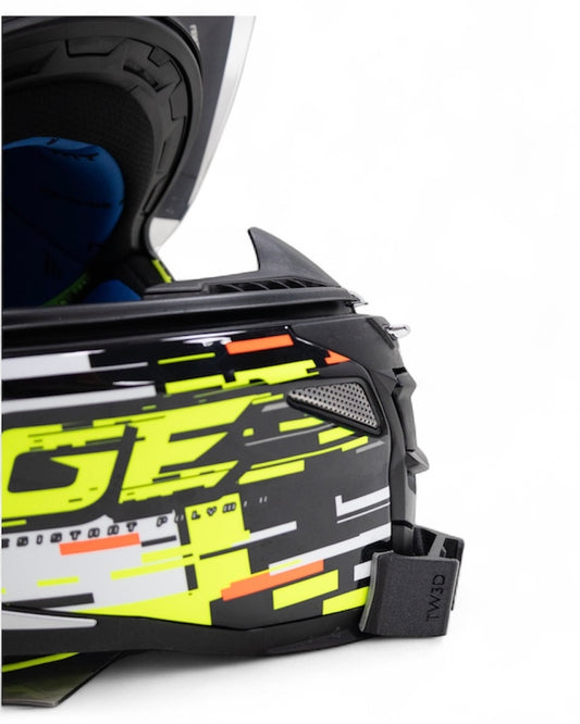 Mt Helmets Revenge 2 Kask Için Aksiyon Kamerası Kask Çene Bağlantı Aparatı Chin Mount