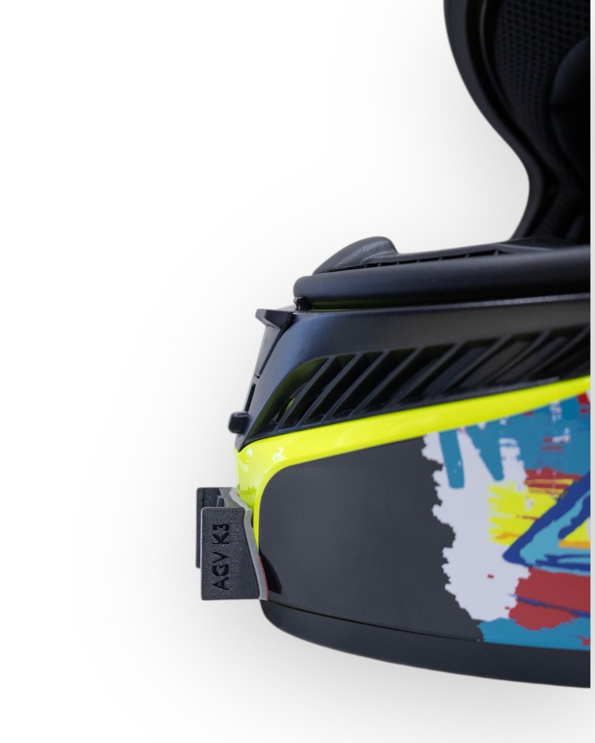 Agv K3 Kask Için Aksiyon Kamerası Kask Çene Bağlantı Aparatı Chin Mount