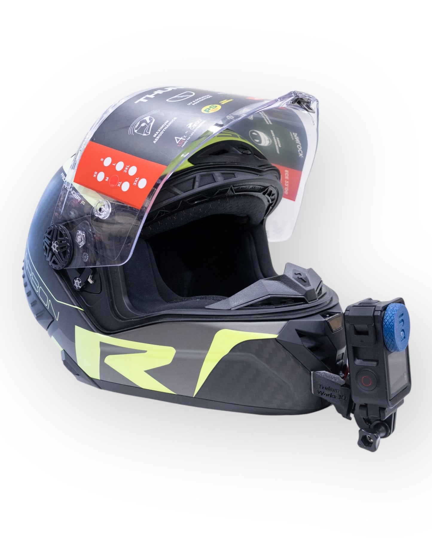 Ls 2 Thunder Kask Için Aksiyon Kamerası Kask Çene Bağlantı Aparatı Chin Mount