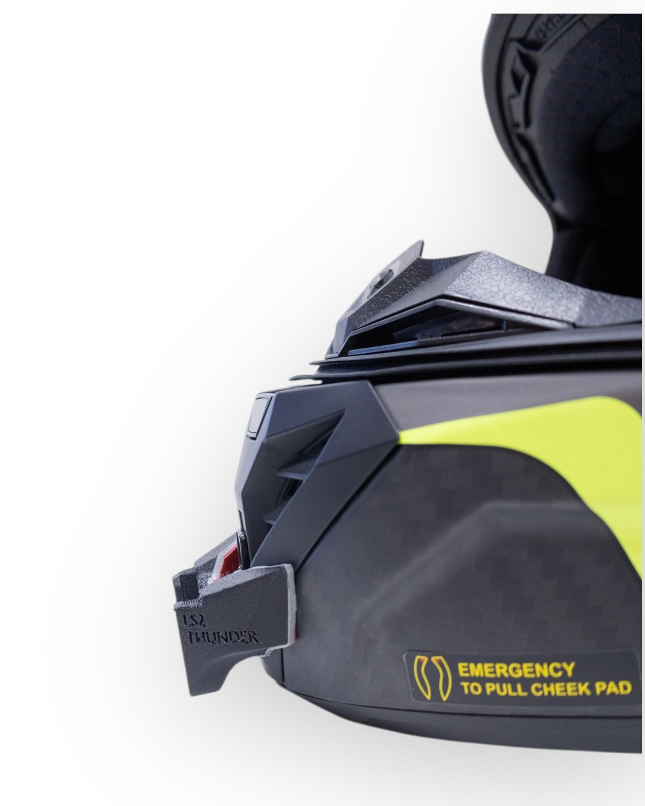Ls 2 Thunder Kask Için Aksiyon Kamerası Kask Çene Bağlantı Aparatı Chin Mount