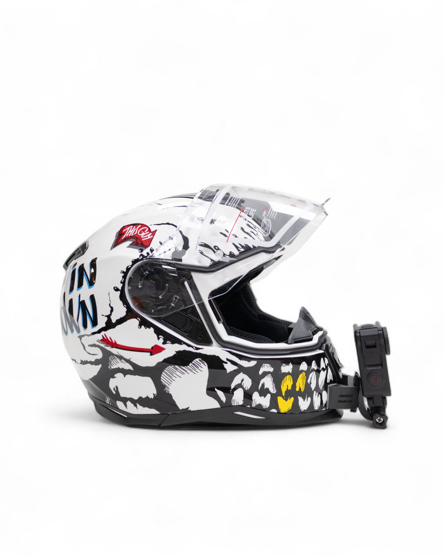 Nexx XS.100  Kask Için Aksiyon Kamerası Kask Çene Bağlantı Aparatı Chin Mount