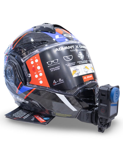 Ls 2 Advant X Kask Için Aksiyon Kamerası Kask Çene Bağlantı Aparatı Chin Mount