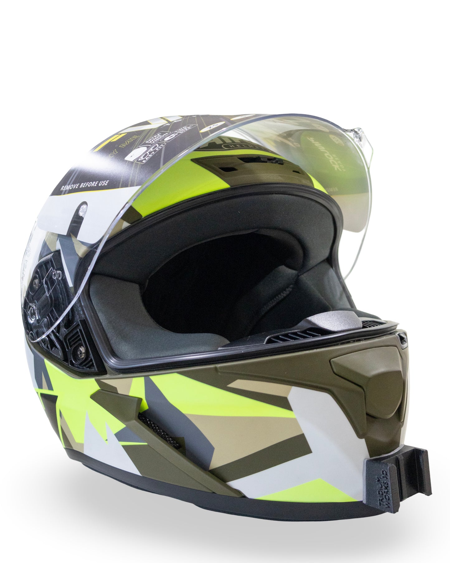 Airoh Valor Kask Için Aksiyon Kamerası Kask Çene Bağlantı Aparatı Chin Mount