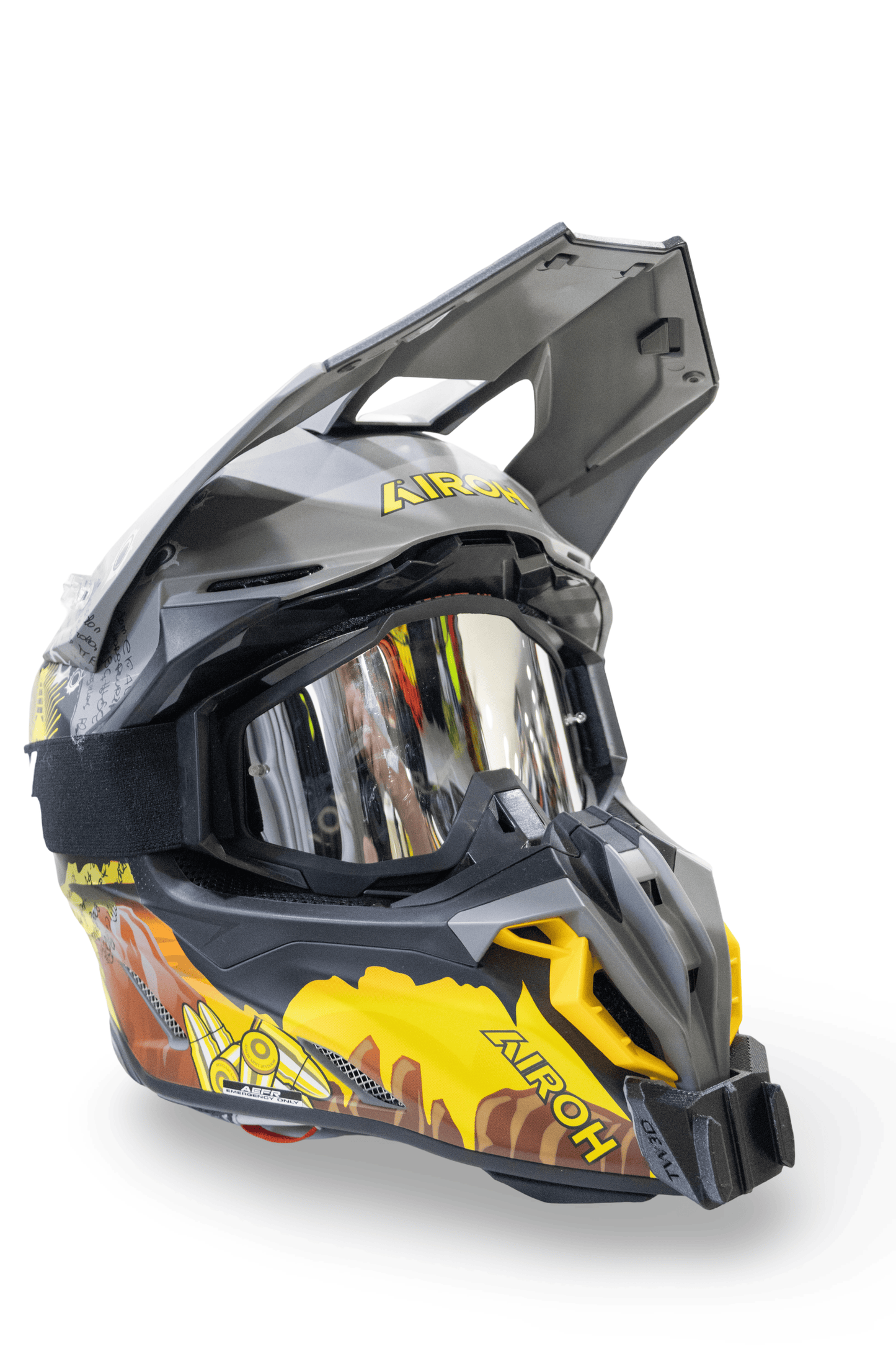 Airoh Twist 3 Kask Için Aksiyon Kamerası Kask Çene Bağlantı Aparatı Chin Mount