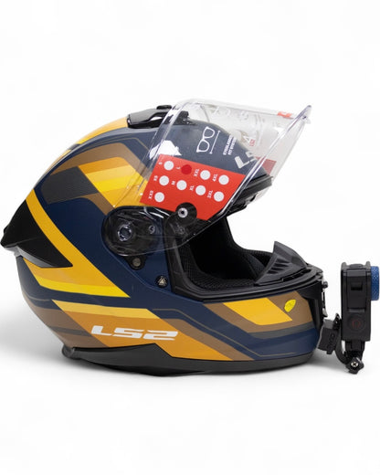 Ls2 Stream 2  Kask Için Aksiyon Kamerası Kask Çene Bağlantı Aparatı Chin Mount