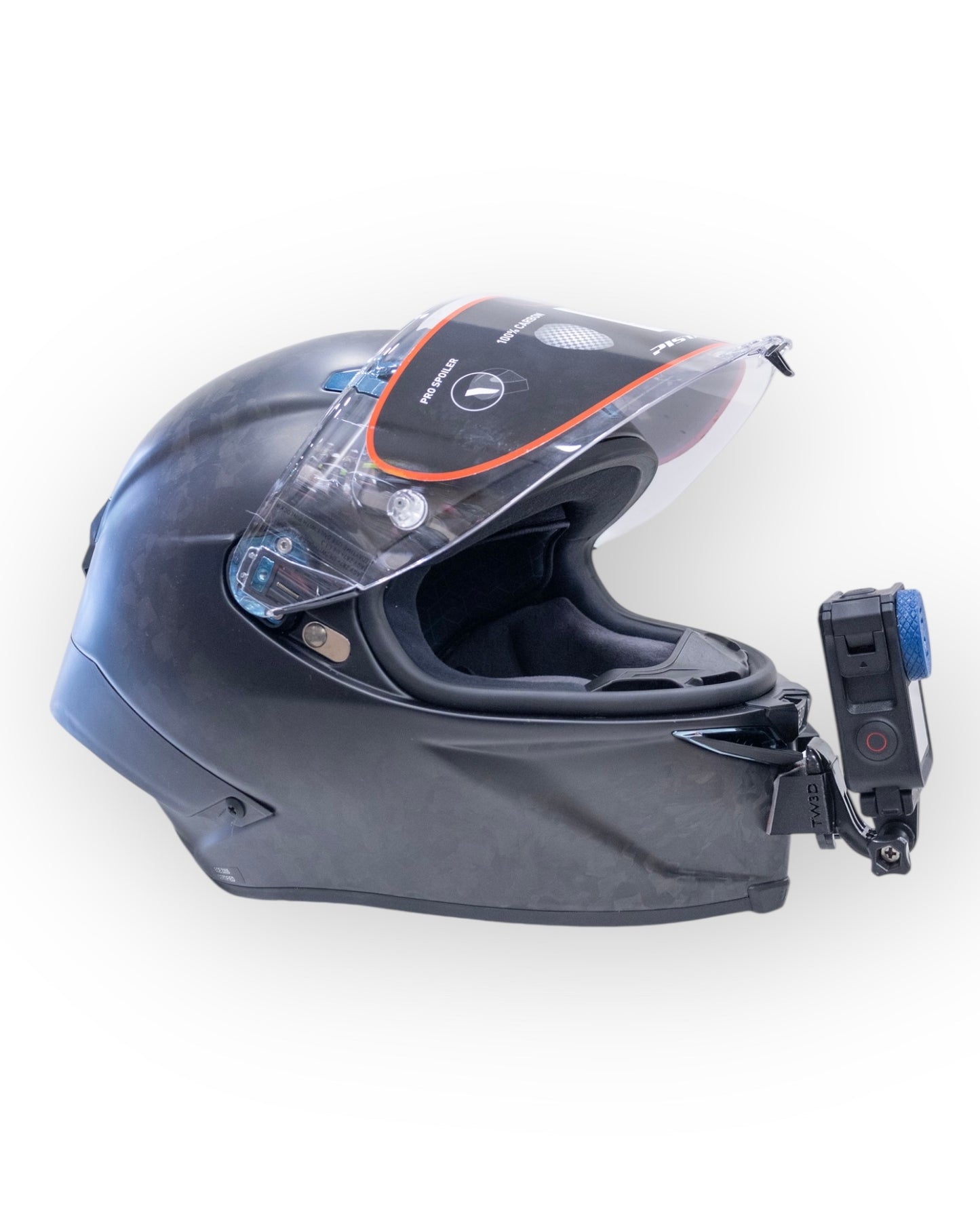 Agv Pista Gp Kask Için Aksiyon Kamerası Kask Çene Bağlantı Aparatı Chin Mount