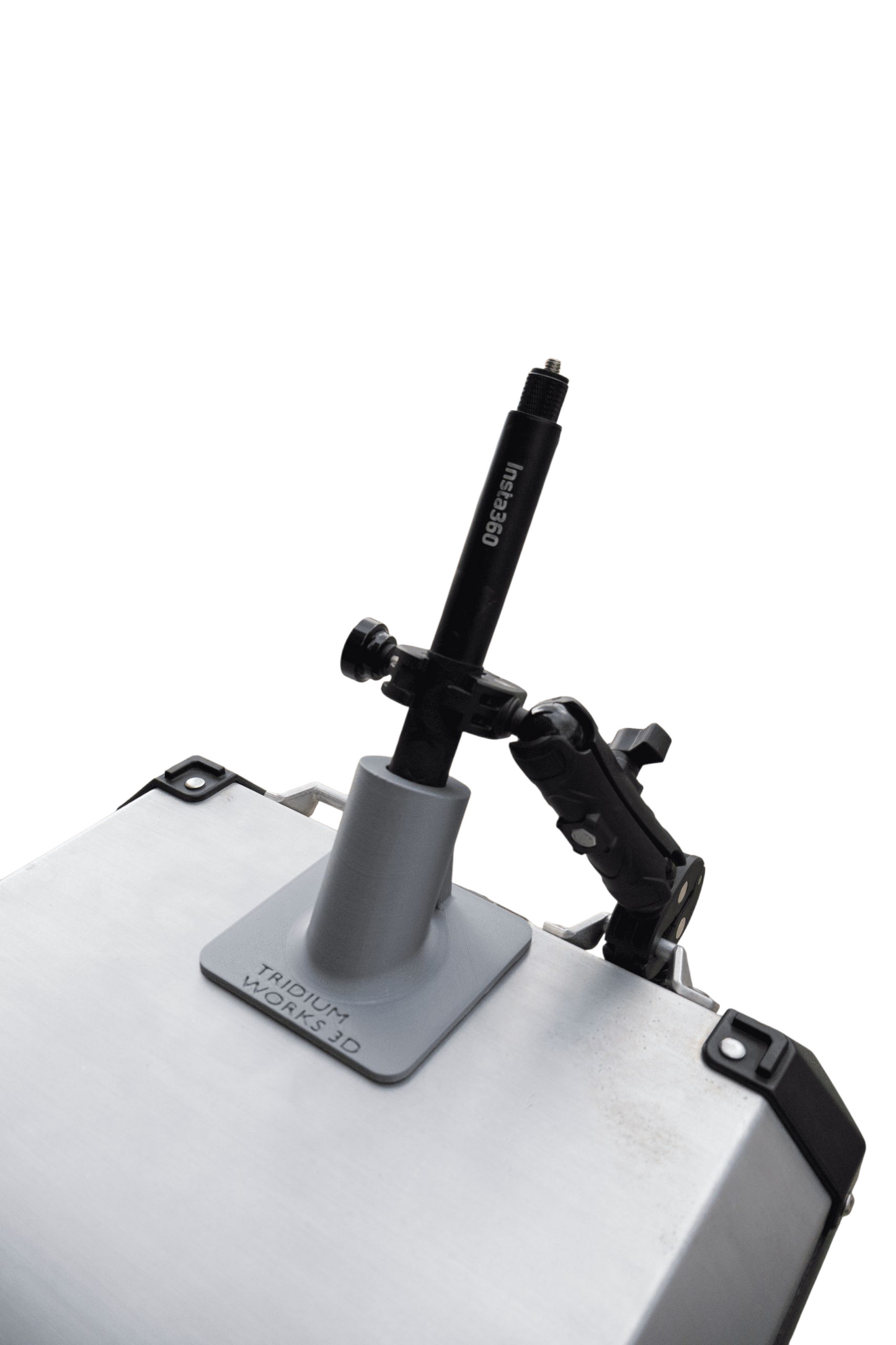 Motosiklet Top Case Üstü Insta360 Stick Tutucu –  22mm'ye Kadar  Stickler İçin Uygun