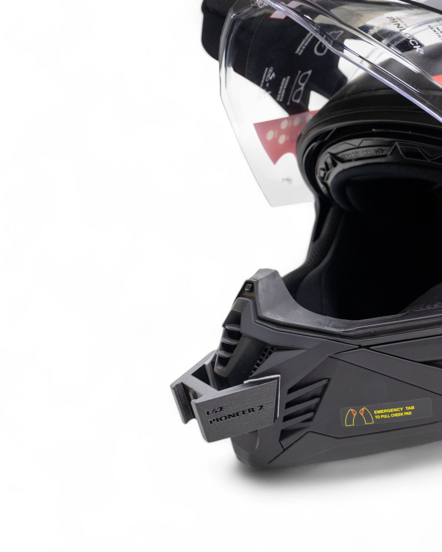 Ls 2 Pioneer 2  Kask Için Aksiyon Kamerası Kask Çene Bağlantı Aparatı Chin Mount