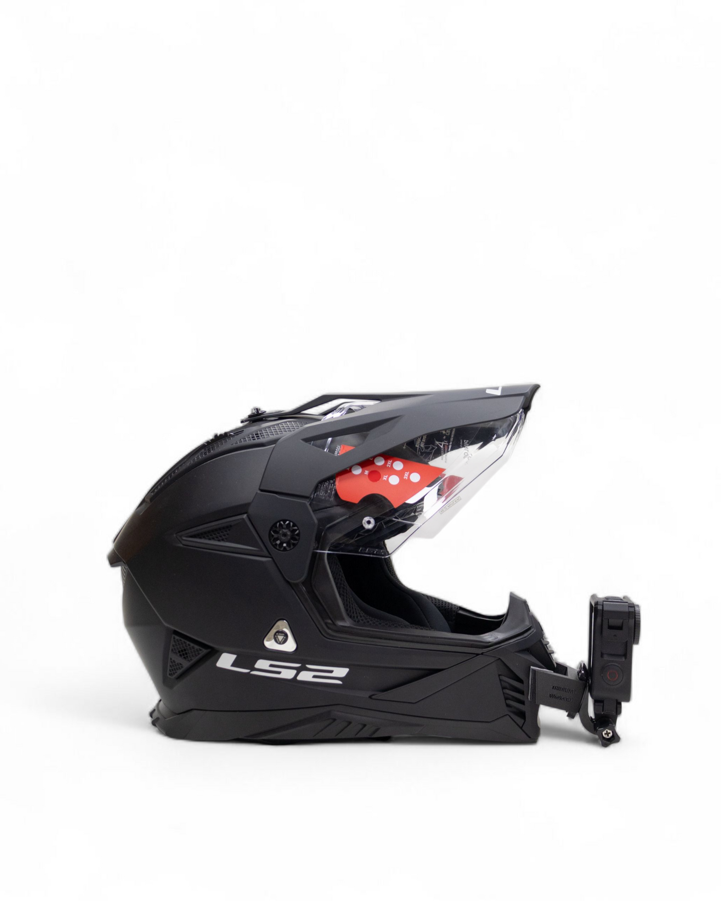 Ls 2 Pioneer 2  Kask Için Aksiyon Kamerası Kask Çene Bağlantı Aparatı Chin Mount