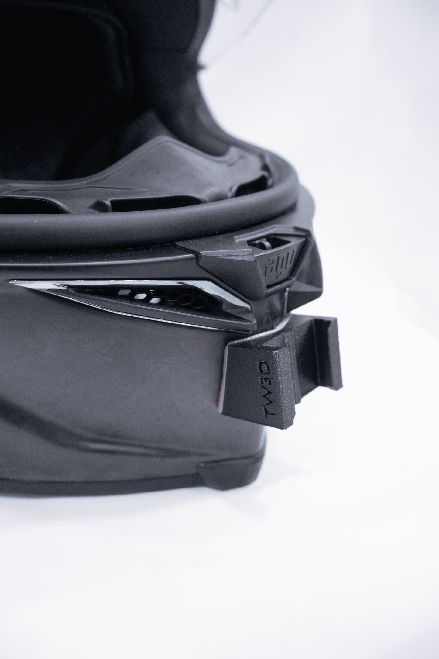 Agv Pista Gp Kask Için Aksiyon Kamerası Kask Çene Bağlantı Aparatı Chin Mount