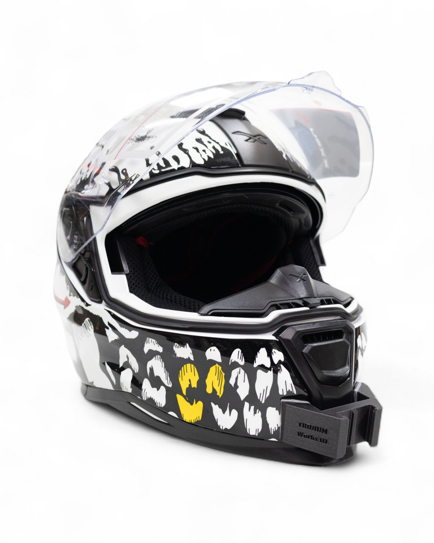 Nexx XS.100  Kask Için Aksiyon Kamerası Kask Çene Bağlantı Aparatı Chin Mount