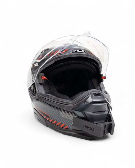 Nexx X.wst 3 Kask Için Aksiyon Kamerası Kask Çene Bağlantı Aparatı Chin Mount